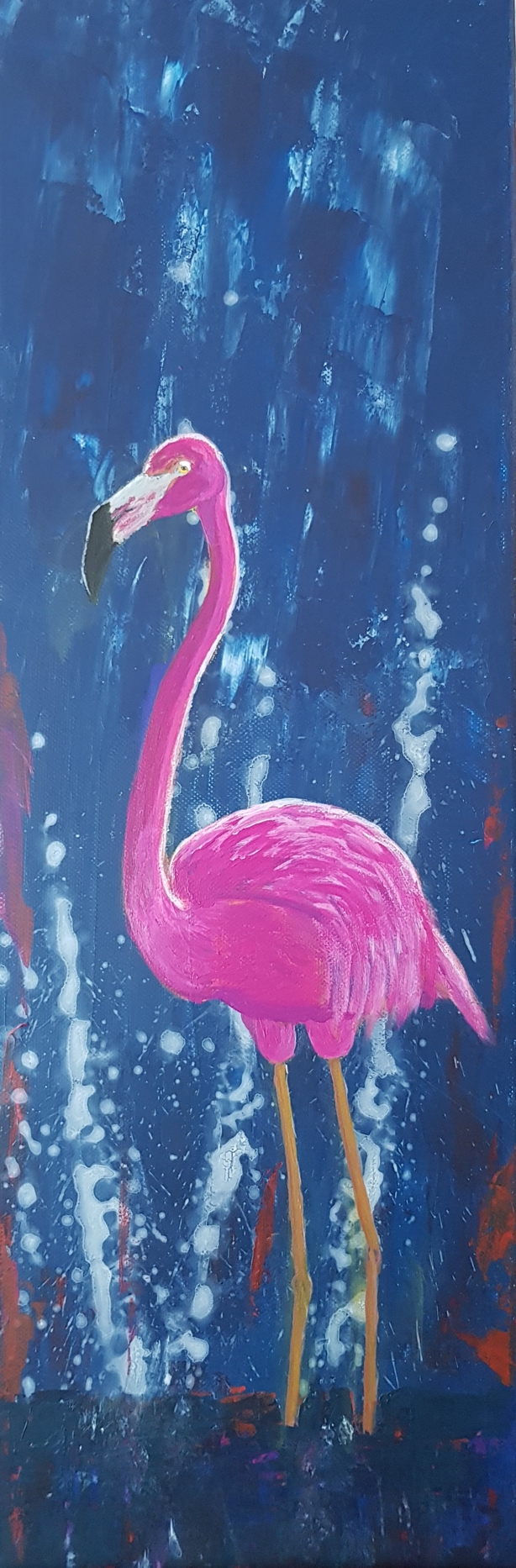 Dekorativer Flamingo